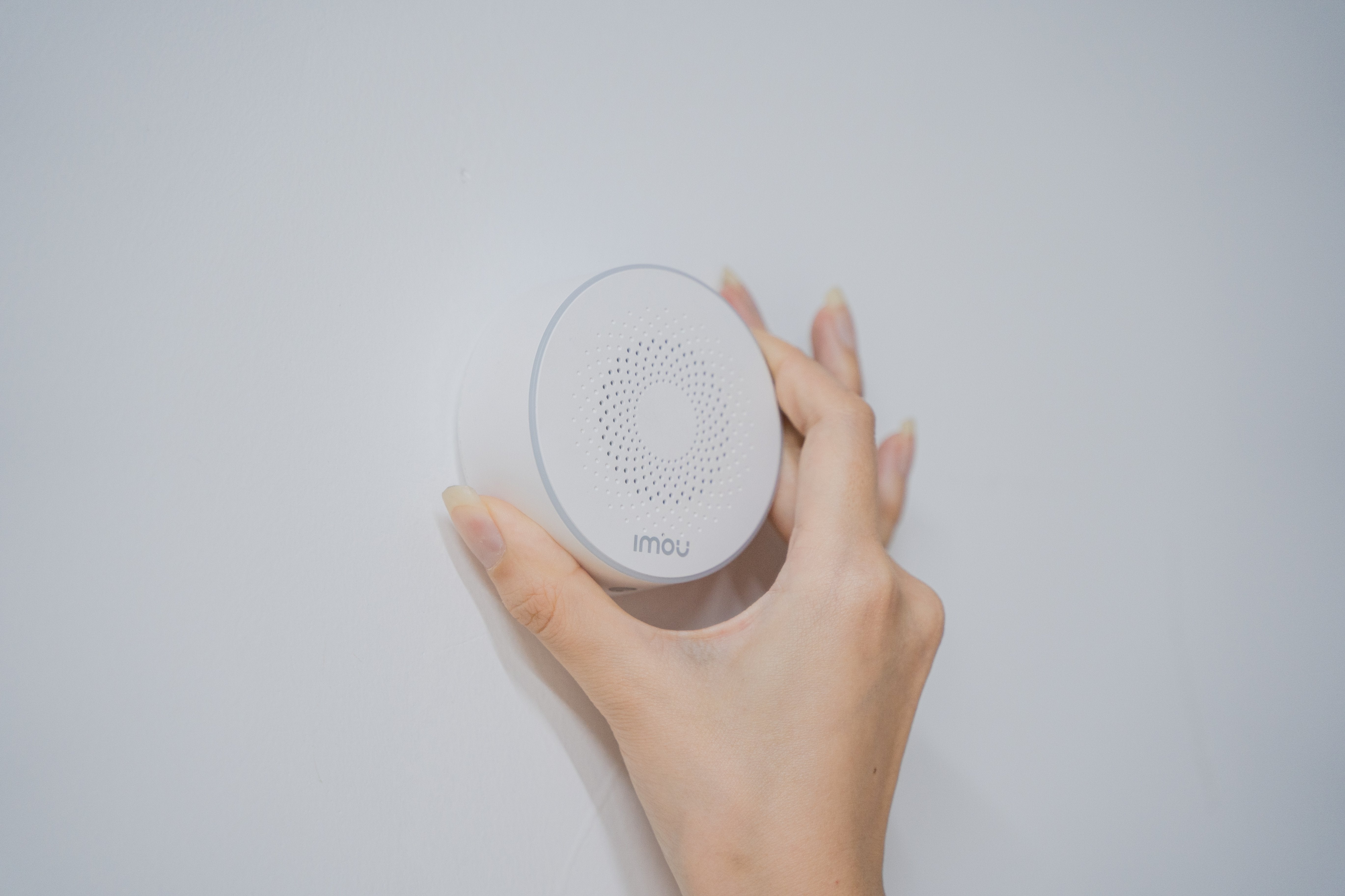 Sirena De Alarma Imou Zr1-Eu White Para Centro De Alarmas