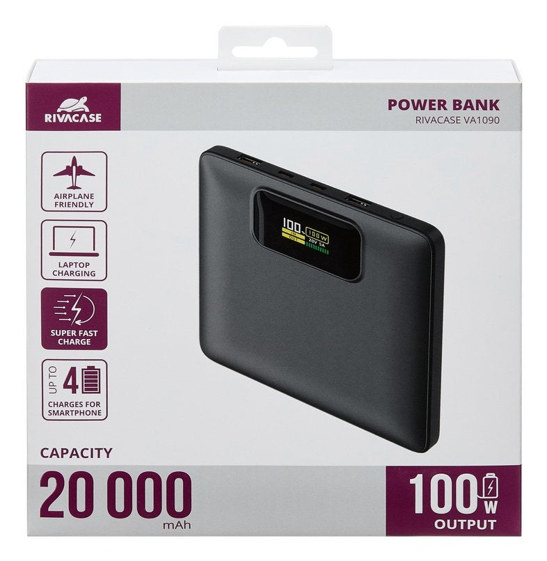 EAN 4260709016337 - Rivacase Turbo Polímero de litio 20000 mAh Negro imagen 17