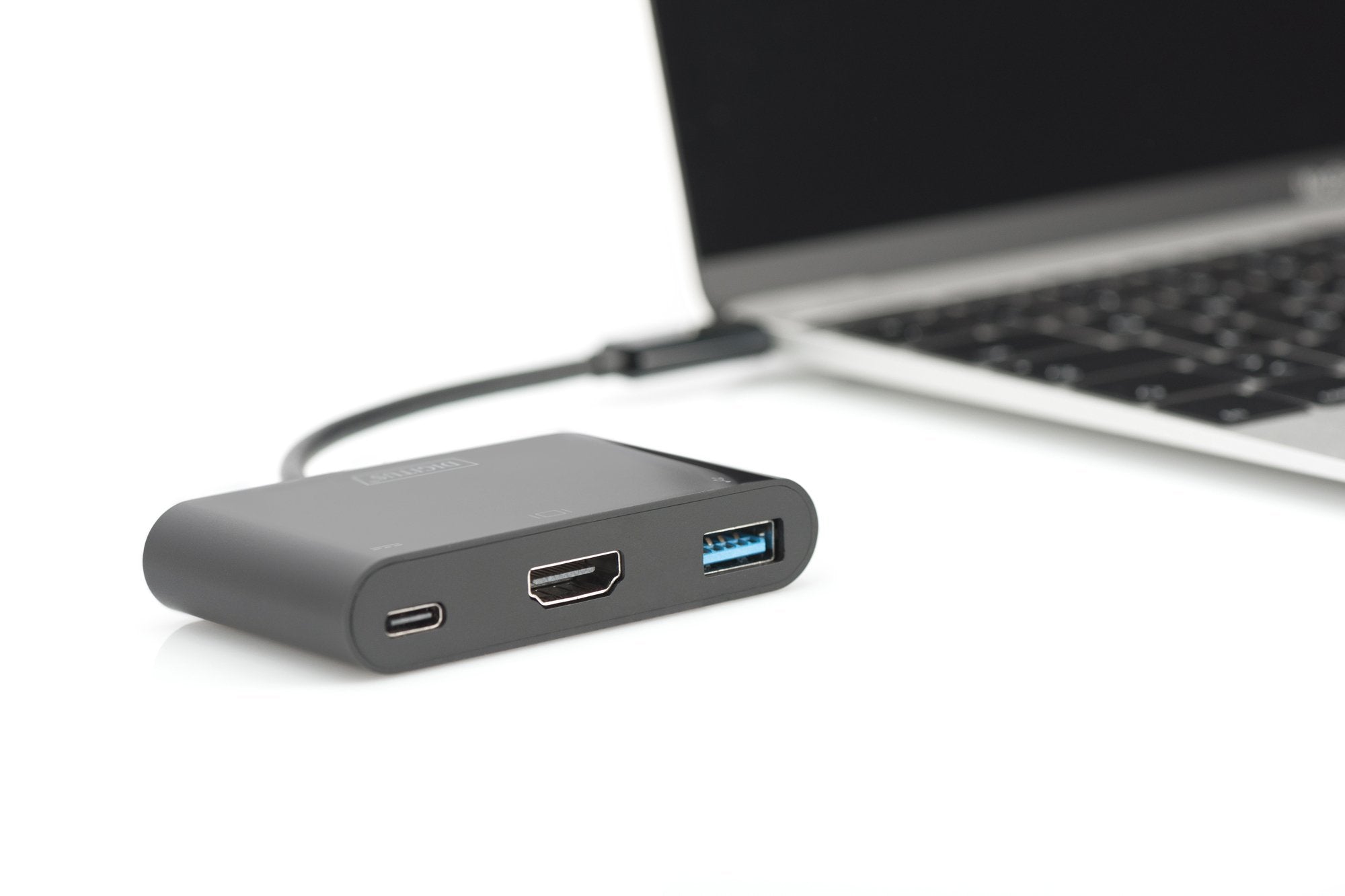 EAN 4016032447498 - Digitus DA-70855 base para portátil y replicador de puertos USB 3.2 Gen 1 (3.1 Gen 1) Type-C Negro imagen 2