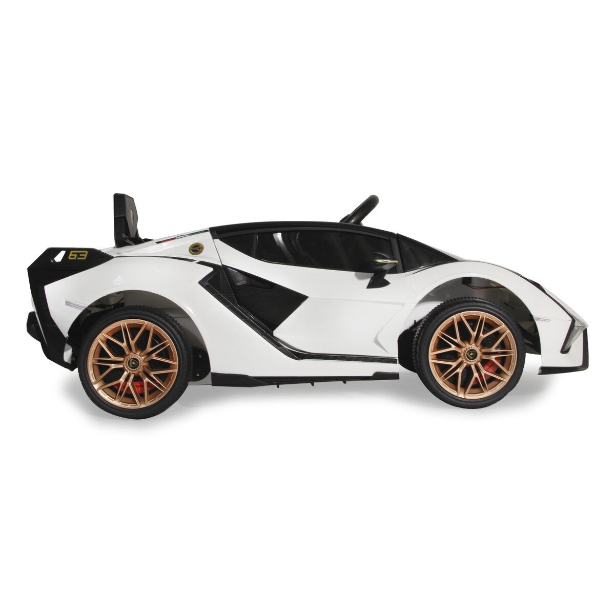 Jamara Ride-On Lamborghini Sian Blanco 37 Mhz 3+
