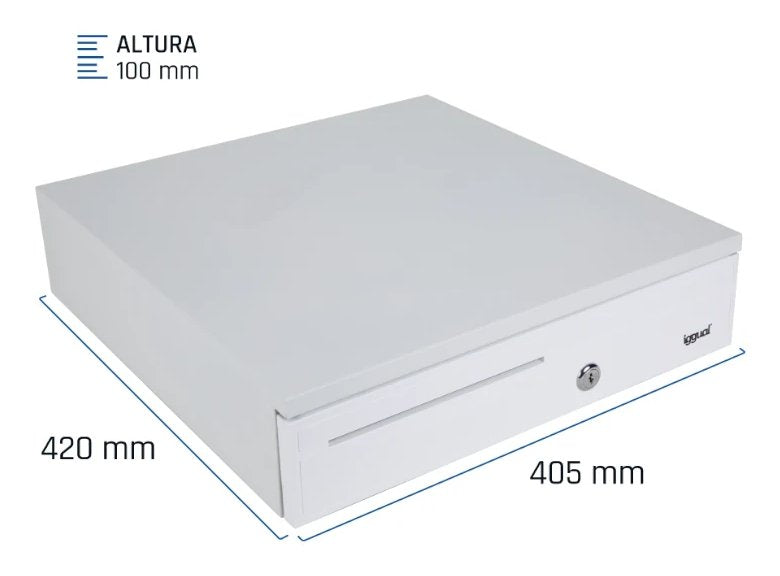 Iggual Cajón Portamonedas Iron-30pw 5+5 Blancopuro