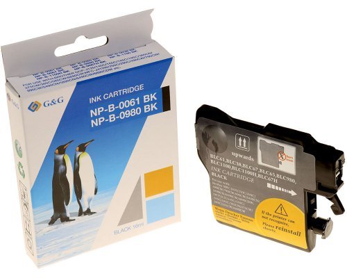 G&G Xxl-Druckercartucho Compatible Con Brother Lc-980 1100