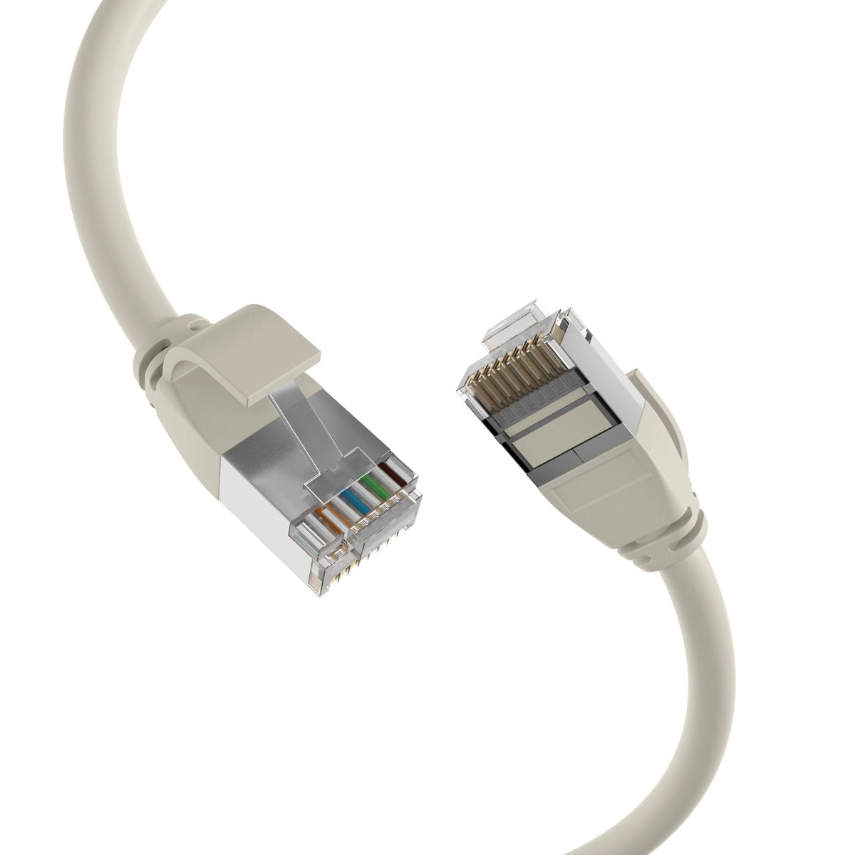 Efb Rj45 Cable De Red Cat.6a U Ftp Tpe 4mm Ultraflex Gris 0,5m
