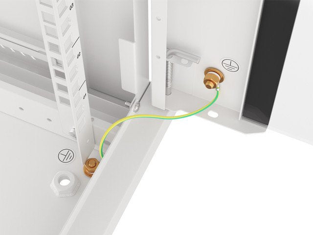 EAN 5901969403169 - Lanberg WF01-6612-10S armario rack 12U Bastidor de pared Gris imagen 4