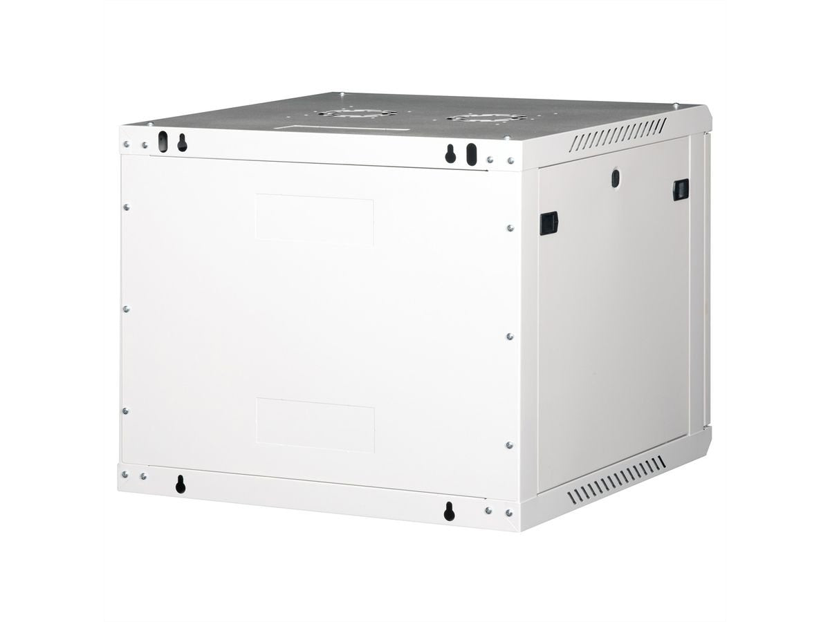 Roline 19-Zoll Wandgehuse Basic Plus 9he, 600x600 Bxt Grau