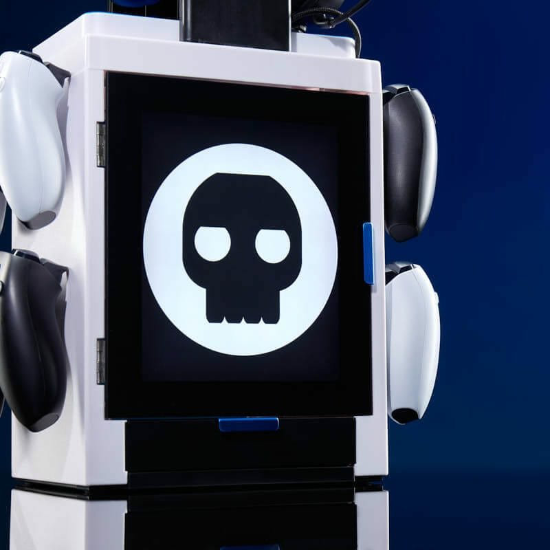 Soporte De Accesorios Para Casilleros Gaming Numskull - Logotipo De Numskull