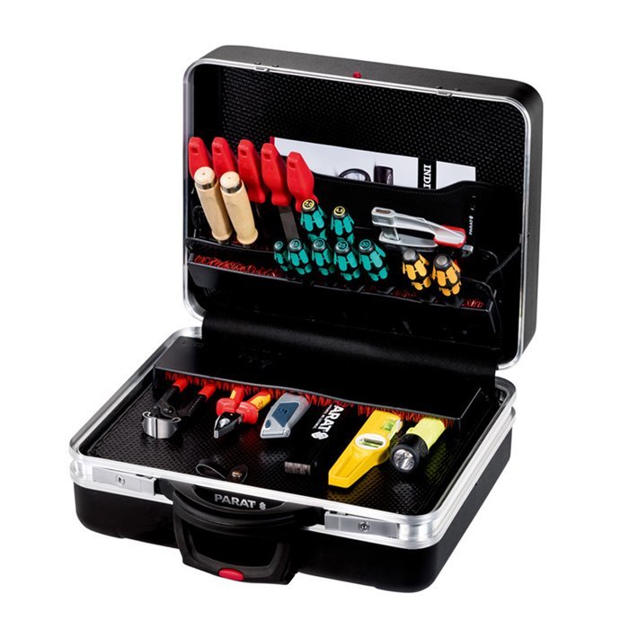 Parat 589500171 Caja De Herramientas Negro Aluminio, Plástico