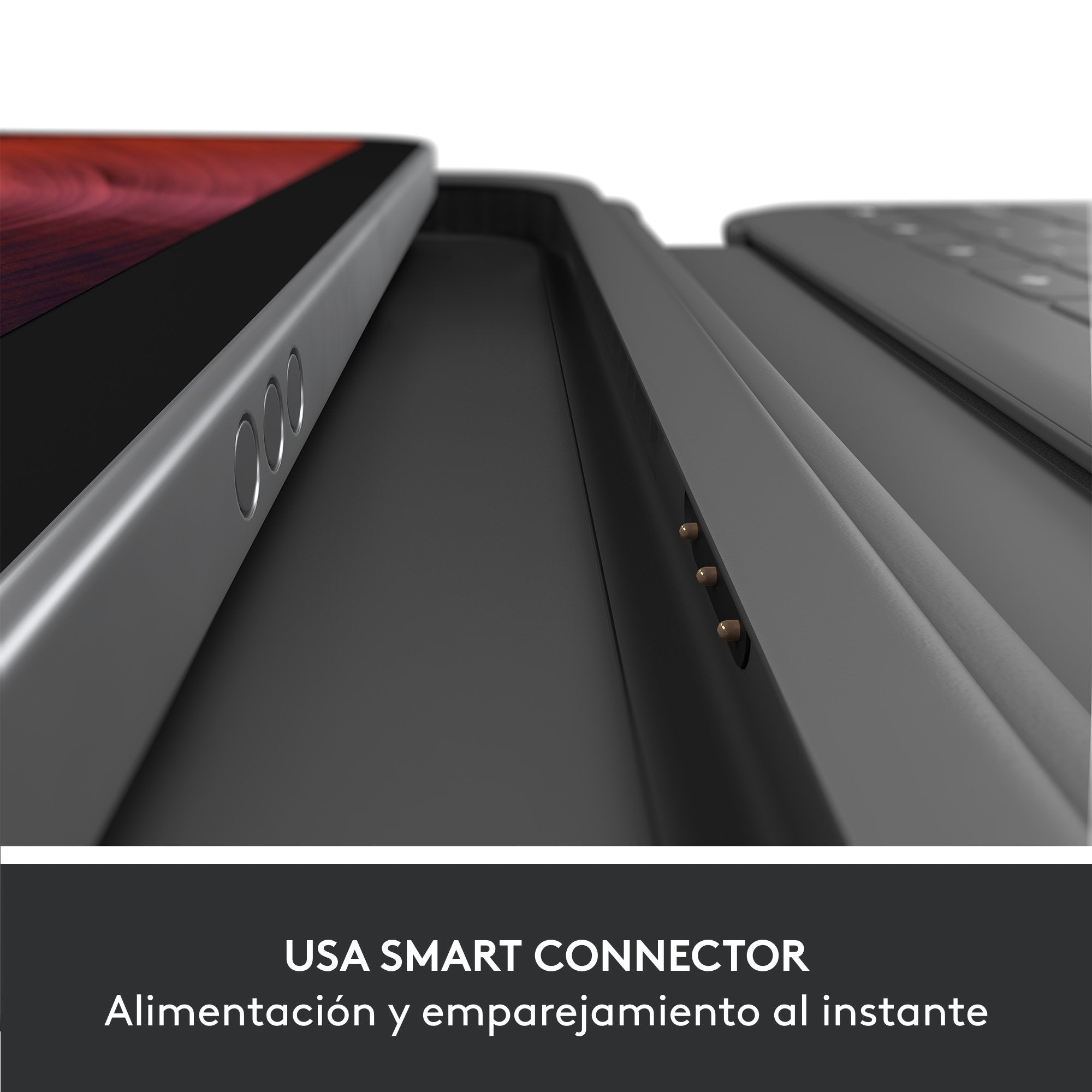 EAN 5099206106741 - Logitech 920-011203 teclado para móvil QWERTY Español Smart Connector Grafito imagen 5