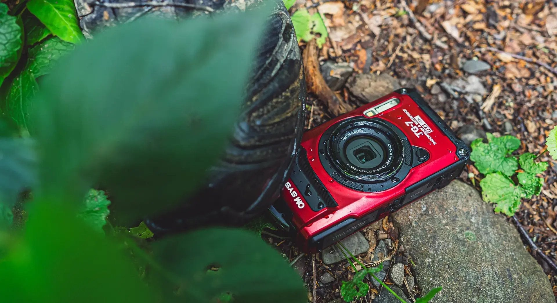 Camara Olympus Tg-7 Digital Red