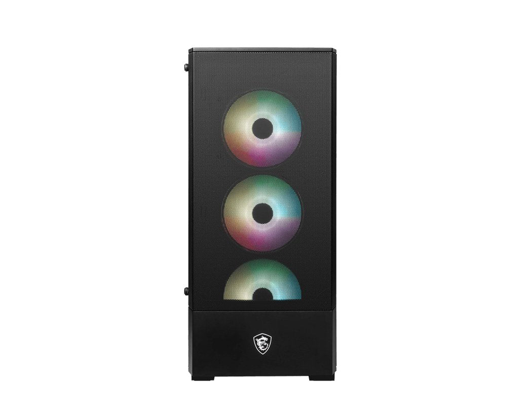 EAN 4719072949679 - MSI MAG Forge 112R Midi Tower Negro, Transparente imagen 2
