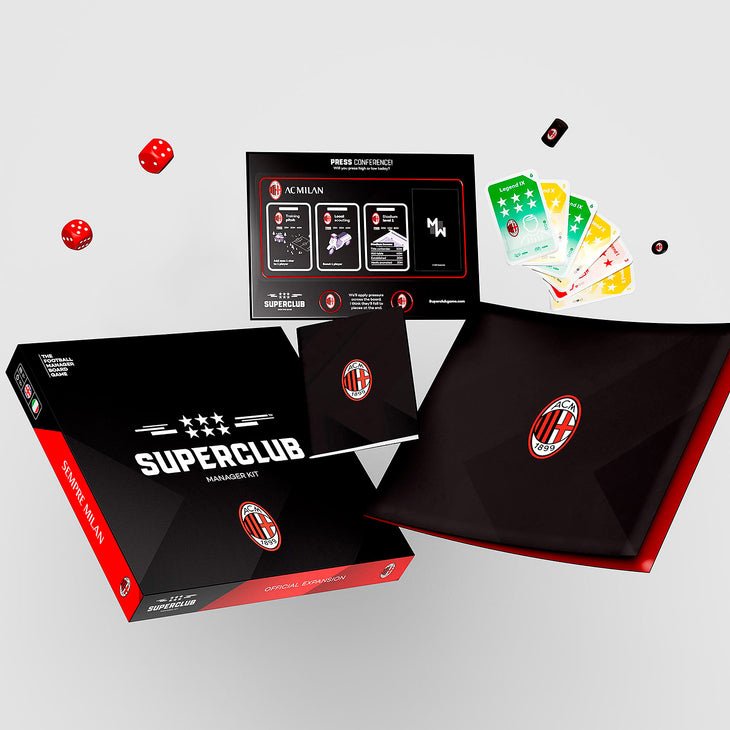 Juego De Mesa Superclub Ac Milan Manager Kit Ingles