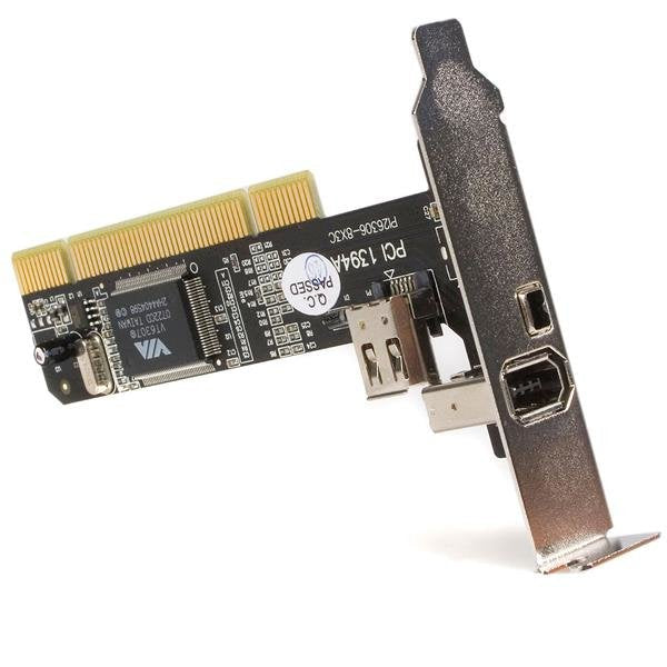 Tarjeta Pci Startech 2x Firewire Bajo Perfil