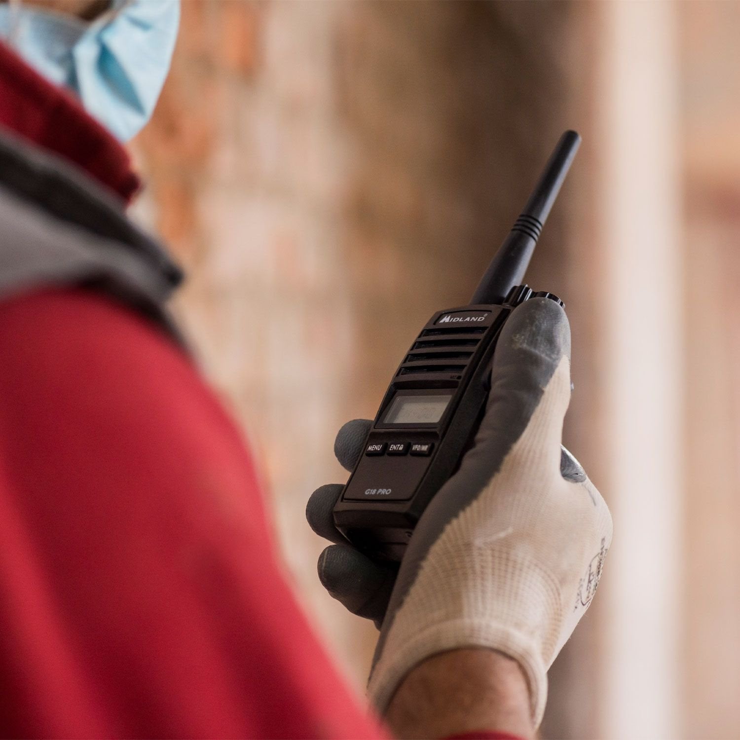 Midland G18 Pro Pmr446 Funkgerät, Ip67