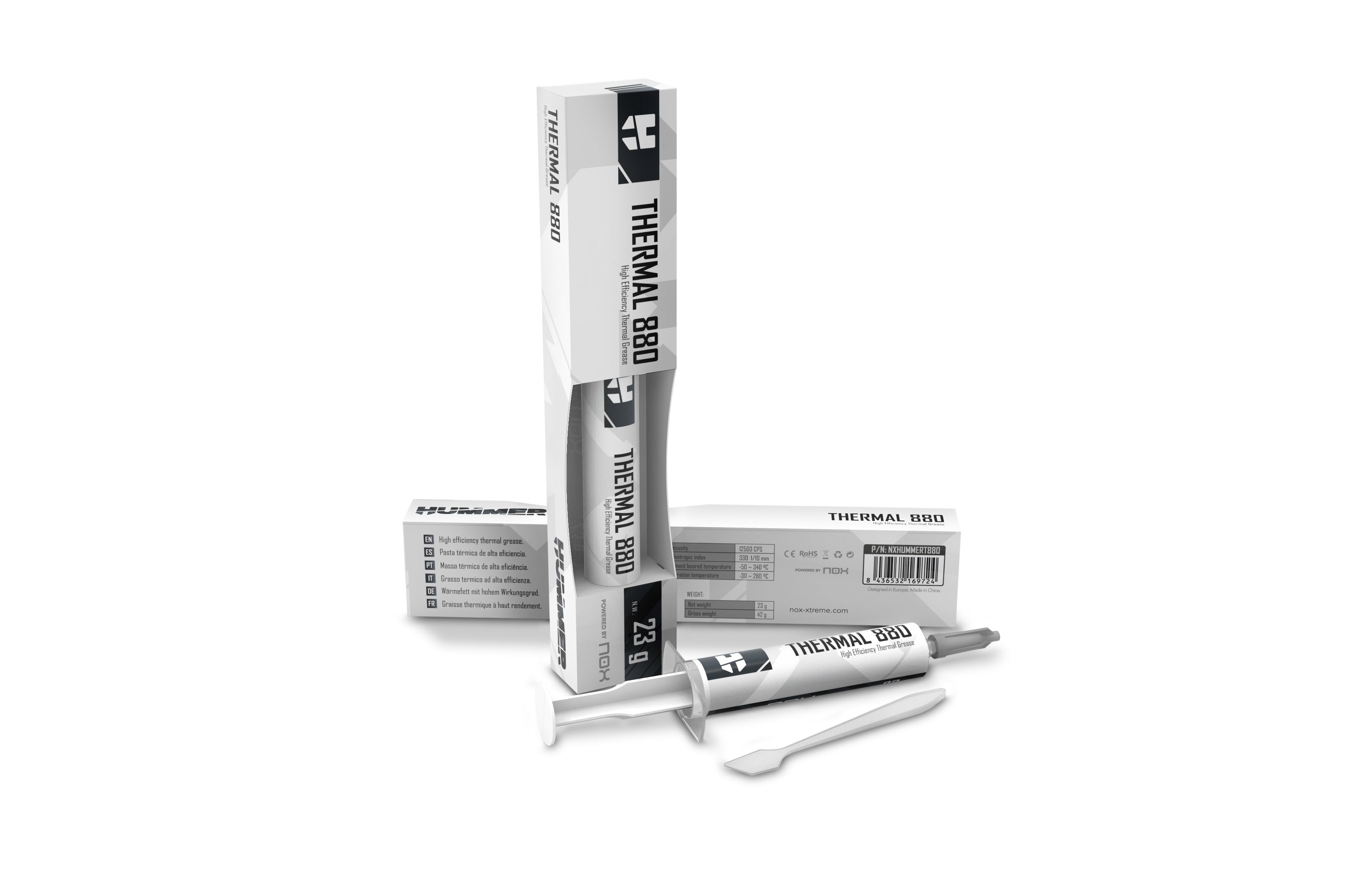 EAN 8436532169724 - NOX Thermal 880 compuesto disipador de calor 5,15 W/m·K 23 g imagen 4