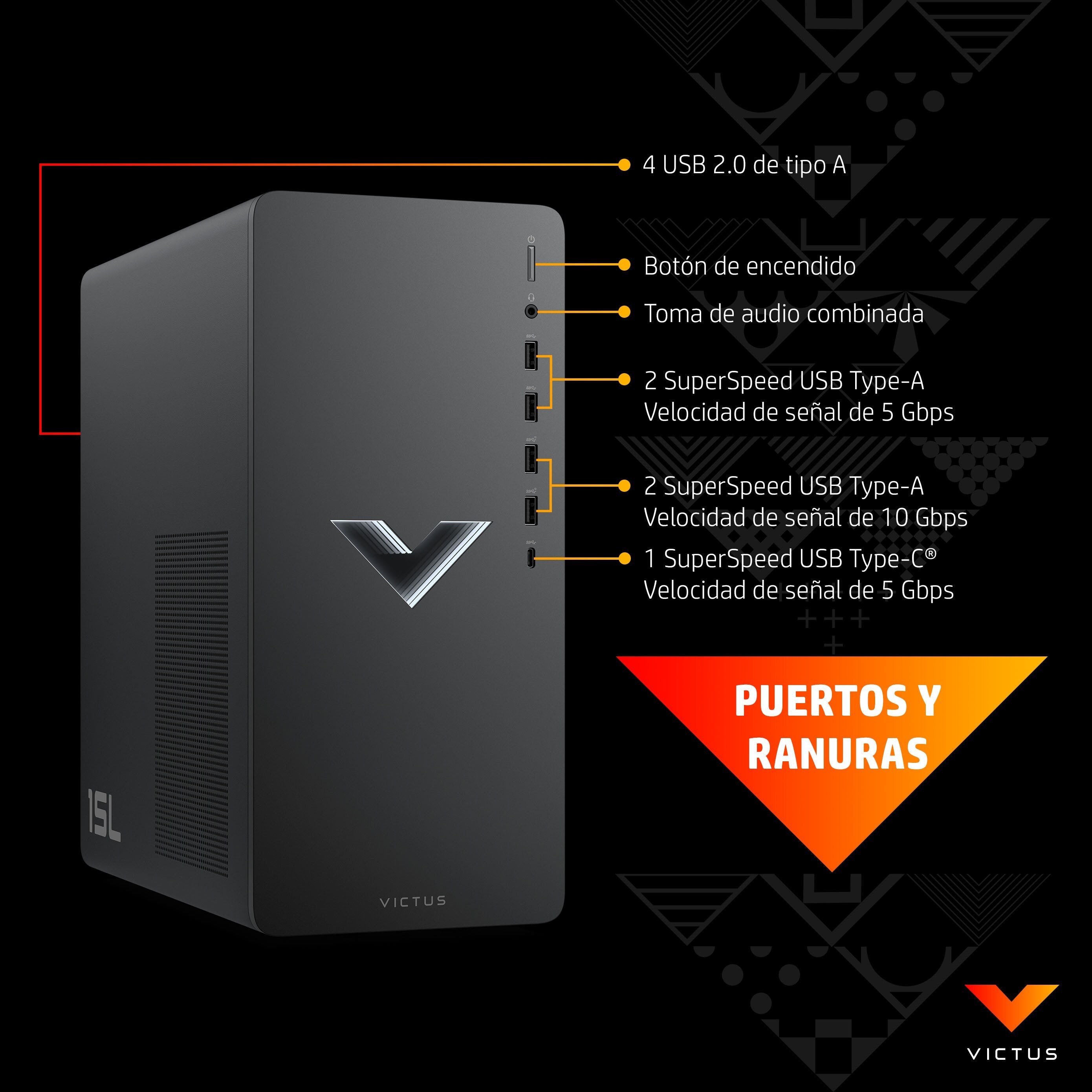 EAN 0197029206152 - Victus by HP 15L TG02-0167ns Intel® Core™ i5 i5-12400F 16 GB DDR4-SDRAM 1,51 TB HDD+SSD NVIDIA GeForce RT imagen 3