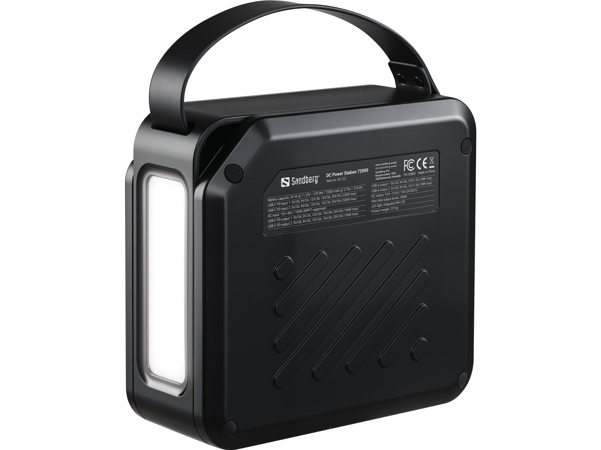EAN 5705730421228 - Sandberg 421-22 estación de energía portátil Lithium Manganese Iron Phosphate (LMFP) 72000 mAh 200 W 2,31 imagen 3