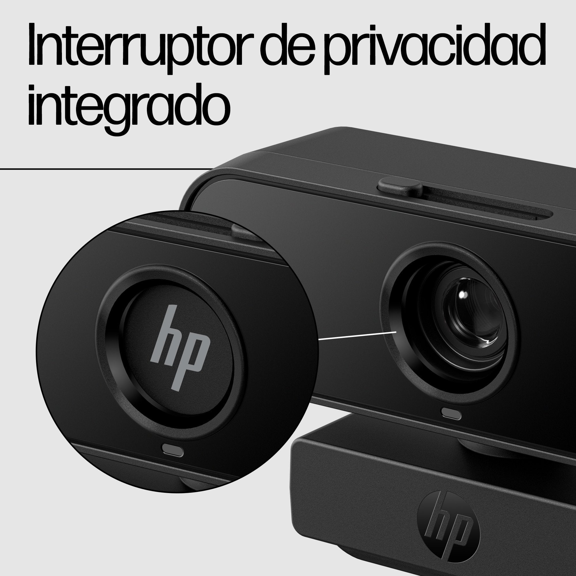 Cámara Web Hp 430 Fhd Negra 77b11aa#Abb