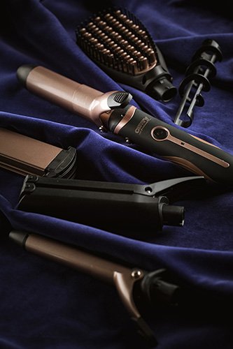 Camry Cr 2024 Set De Peinado 5 En 1, 50 W, Negro Oro Rosa