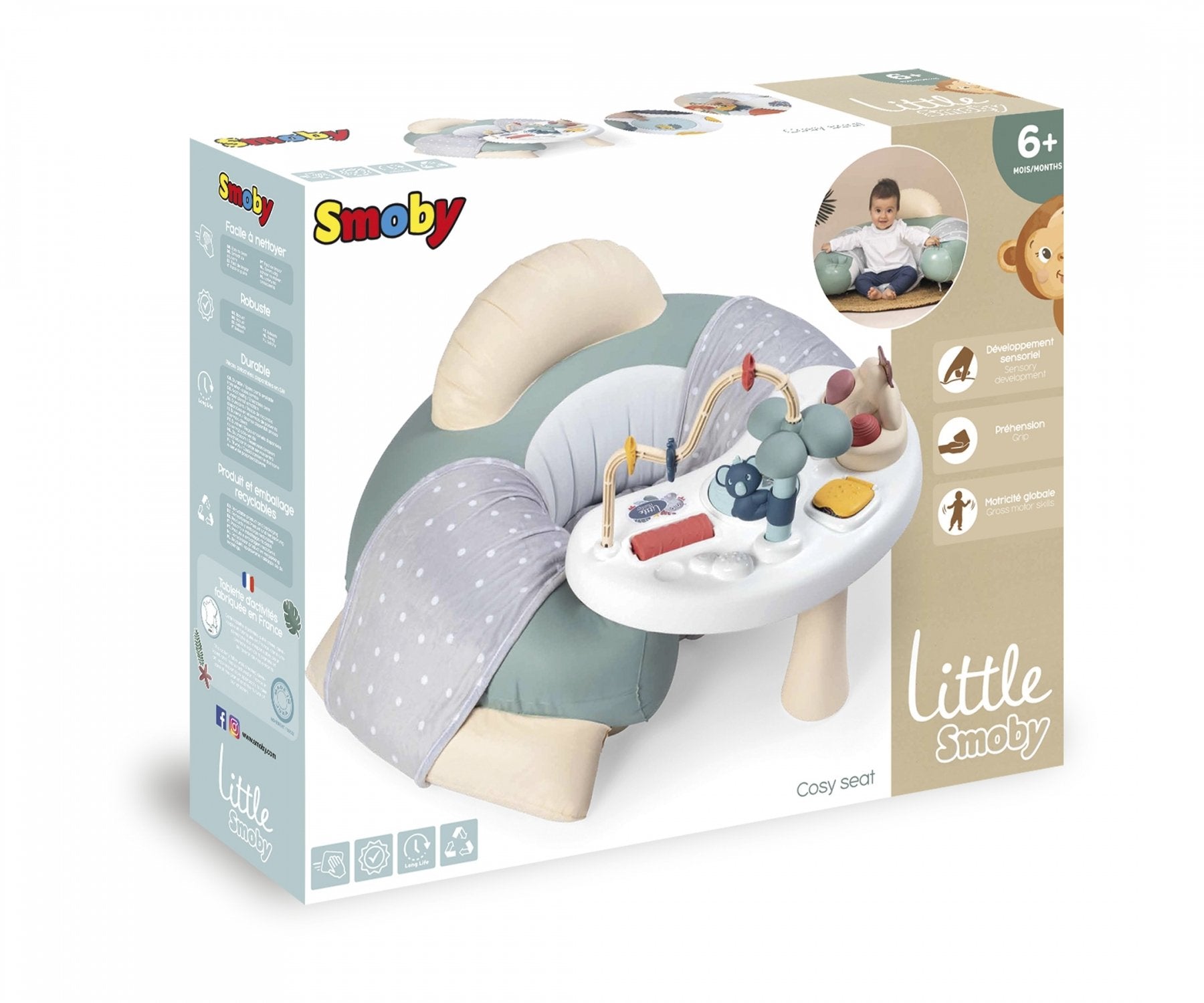 EAN 3032161401034 - Smoby Dickie 7600140103 mesa de actividades para bebés imagen 10