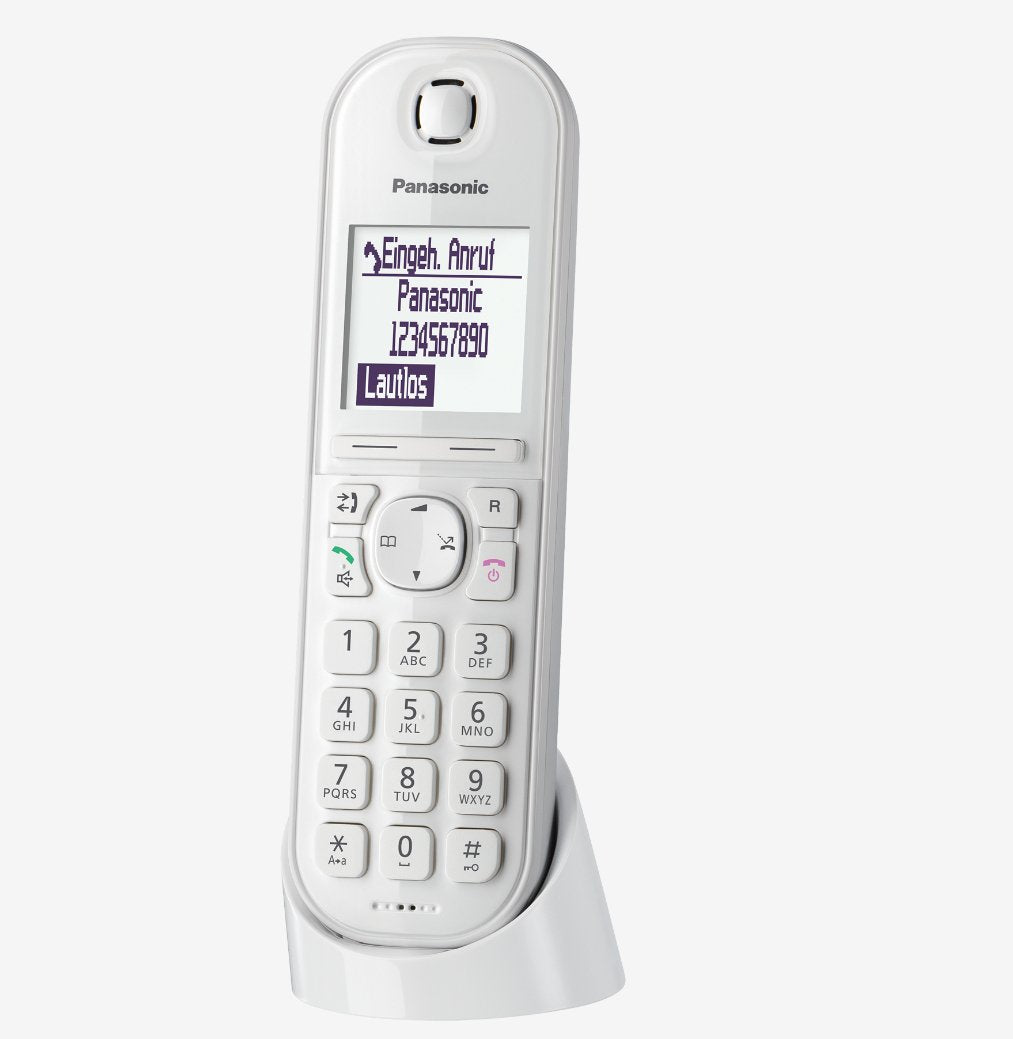 Teléfono Panasonic Kx-Tgq200gw Blanco Cat-Iq 2.0