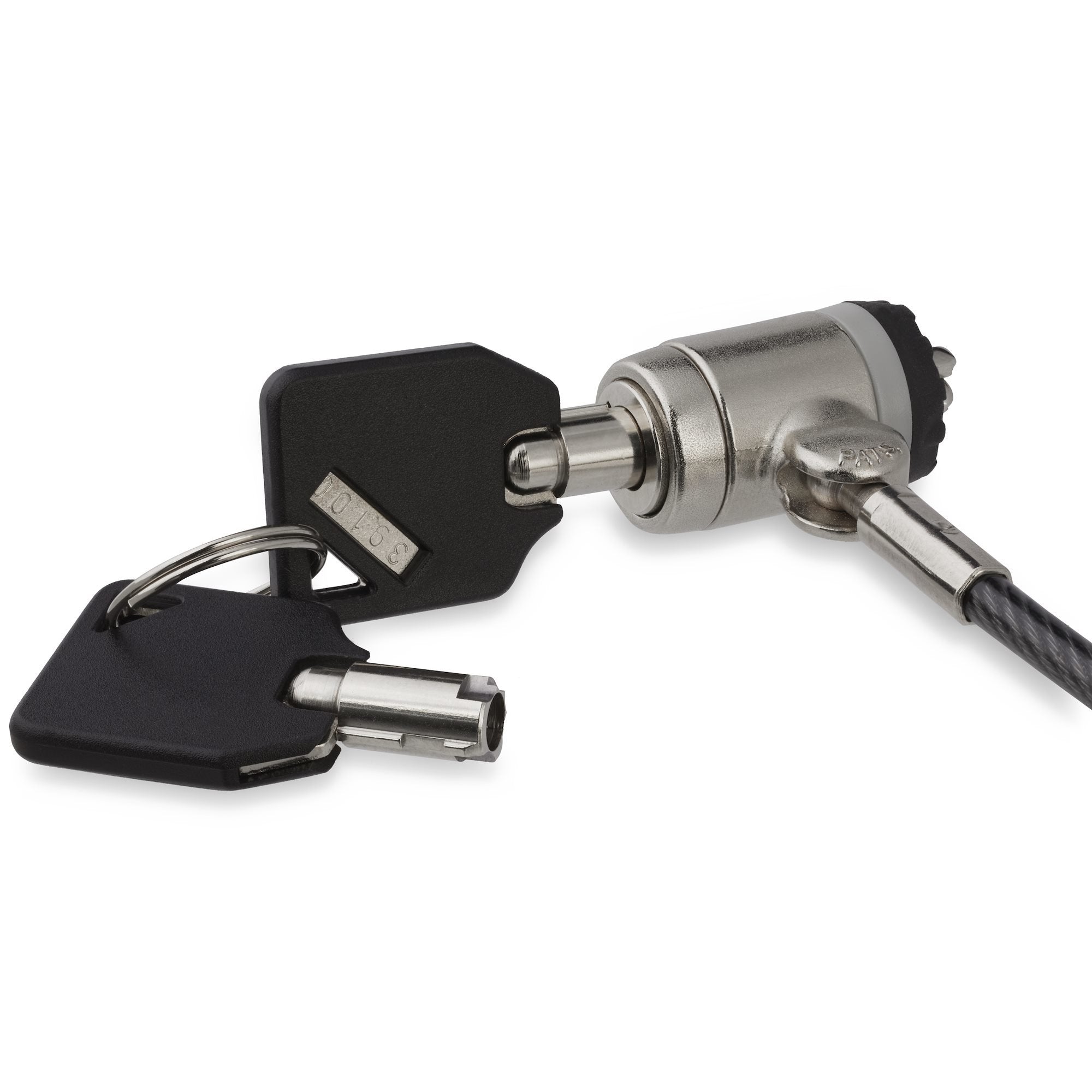 Candado Startech.Com Con Cable Para Portátil - Con Traba De Ranura (Tipo K) - Con Llave
