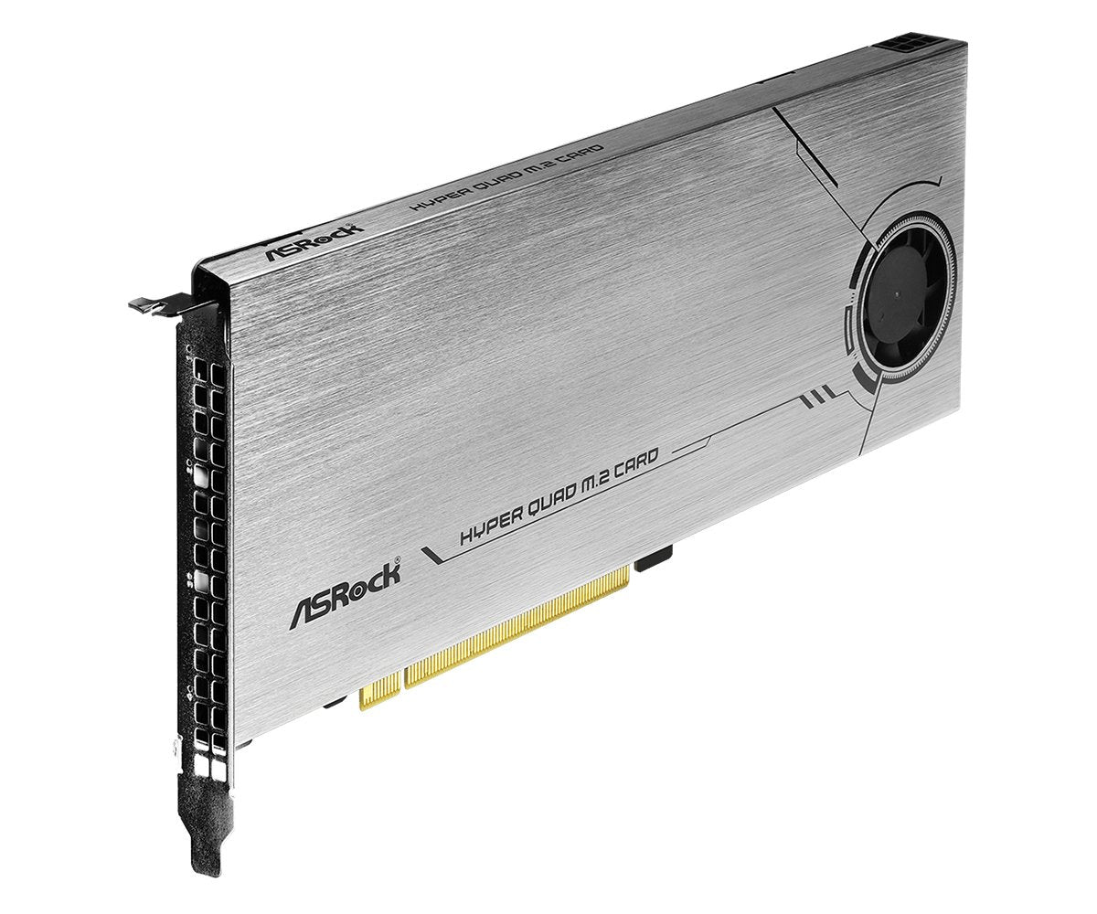 Tarjeta De Expansion Asrock Hyper Quad M2 Card