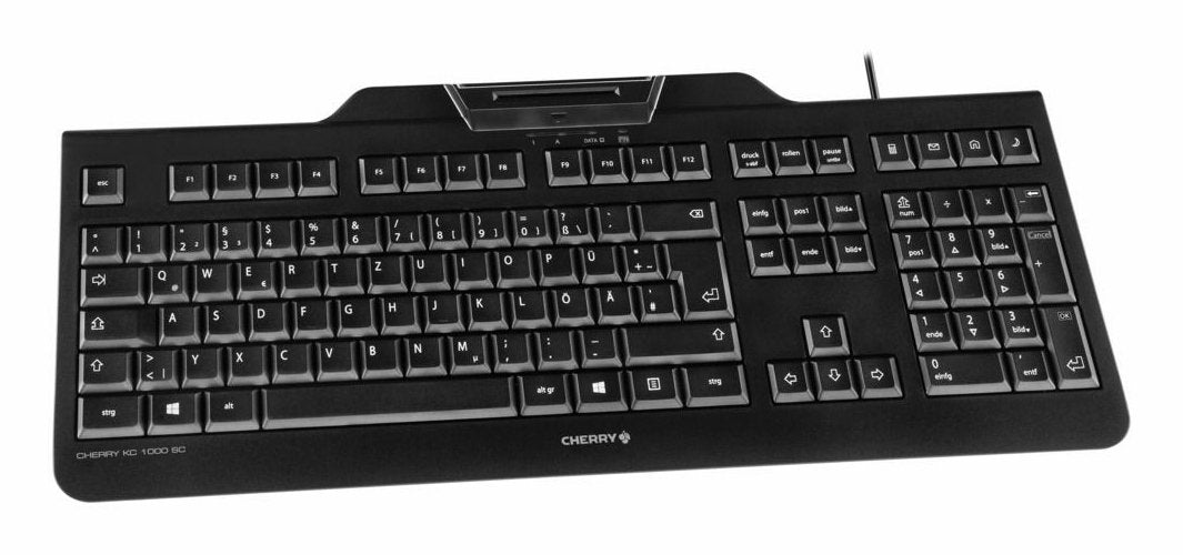 Cherry Kc 1000 Sc - Teclado - Usb - Negro