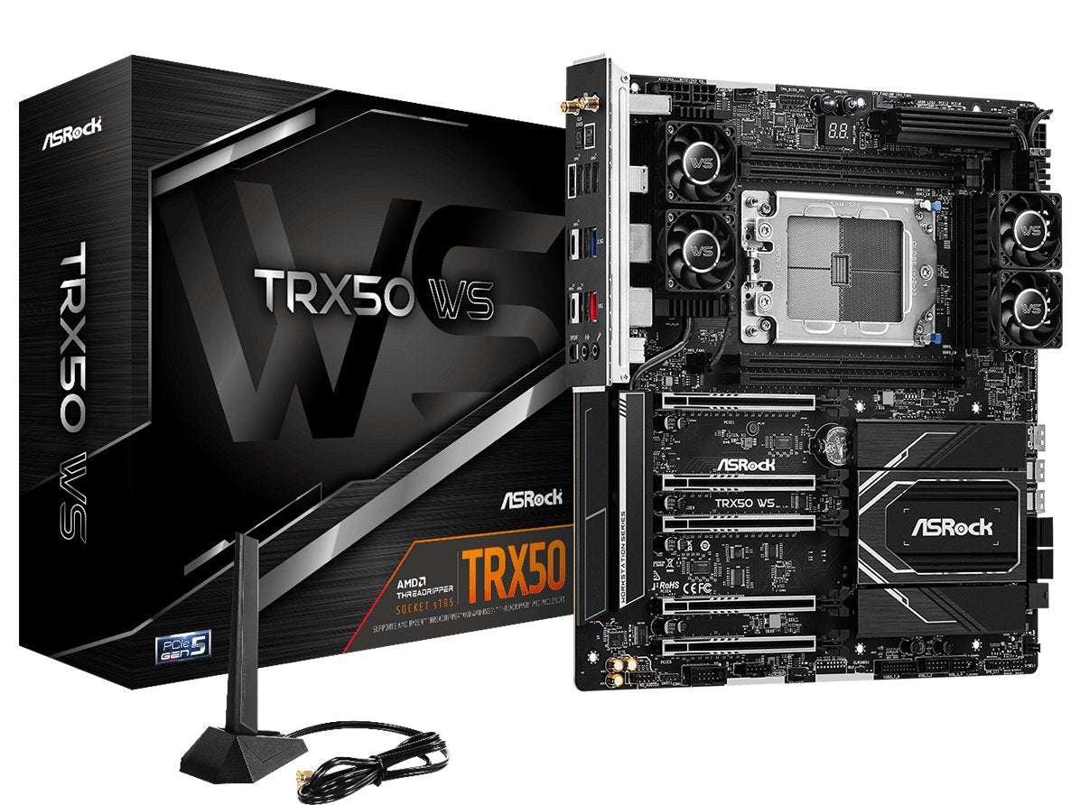 EAN 4710483944529 - Asrock TRX50 WS AMD TRX50 Socket sTR5 ATX extendida imagen 1