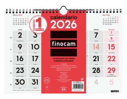 EAN 8422952403289 - Finocam 780000026 calendario imagen 1