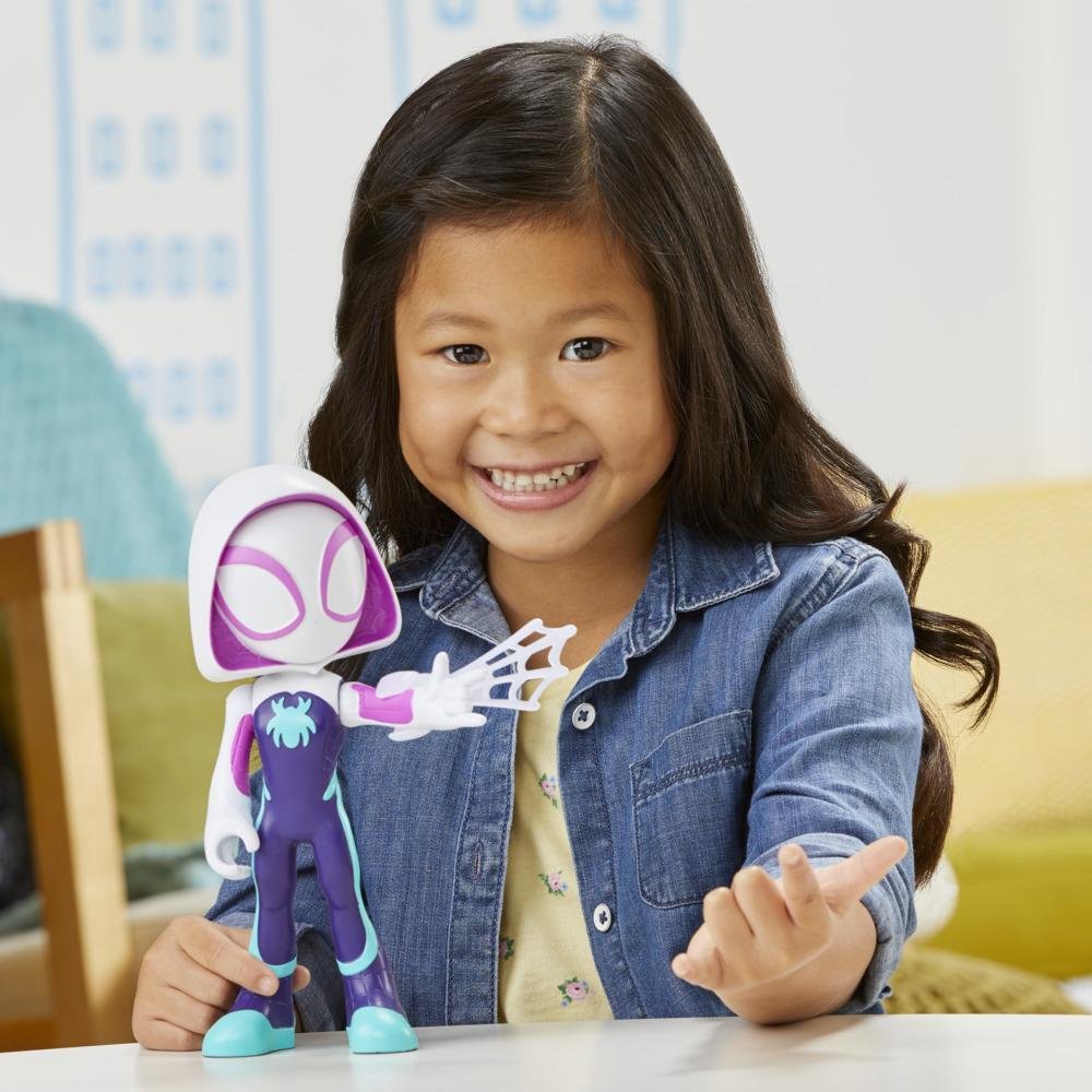 Figura Gigante Hasbro Marvel Spidey And His Amazing Friends Ghost Spider