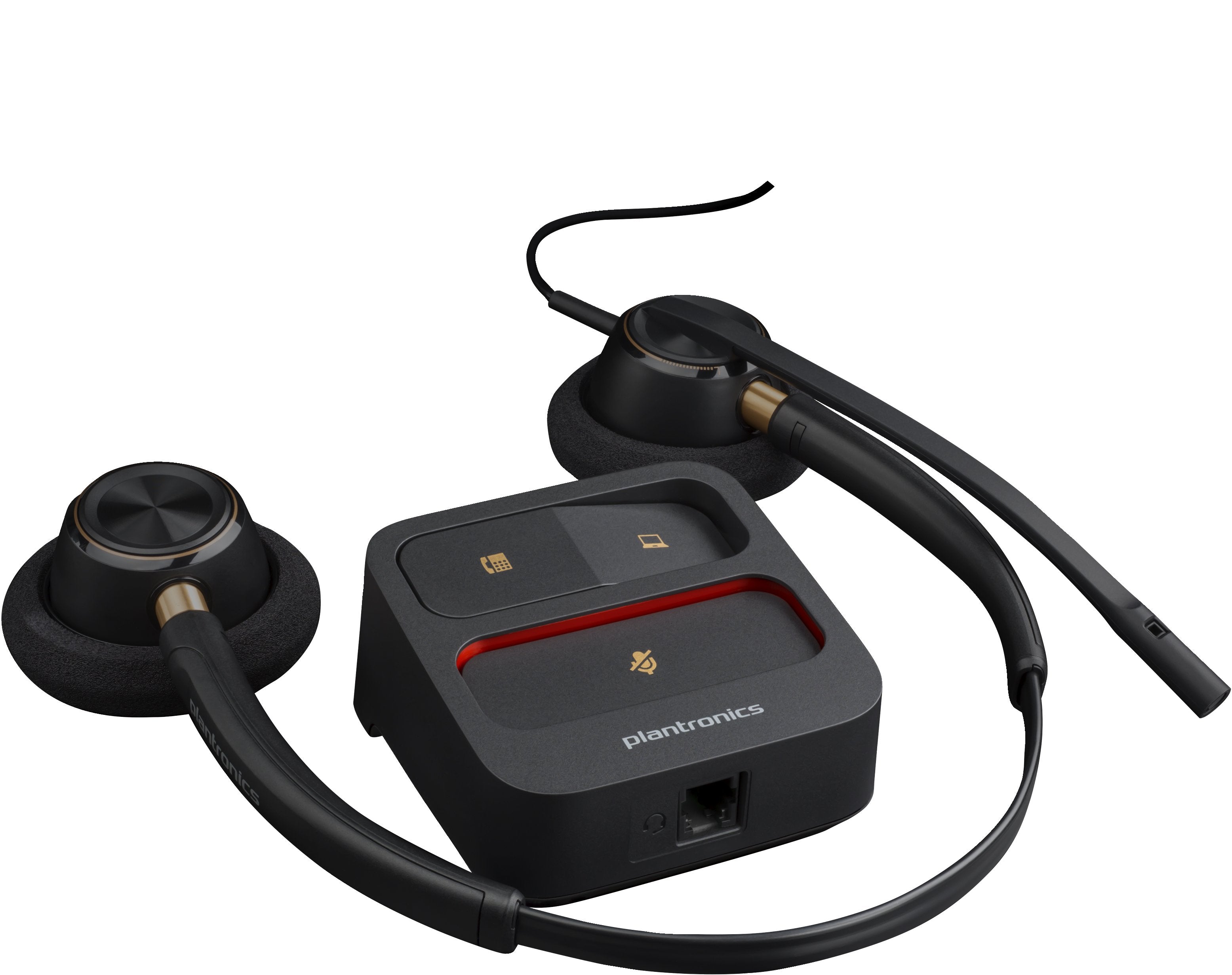 Auricular Plantronics Encore Pro Hw520 Microfono Con Cancelacion De Ruido
