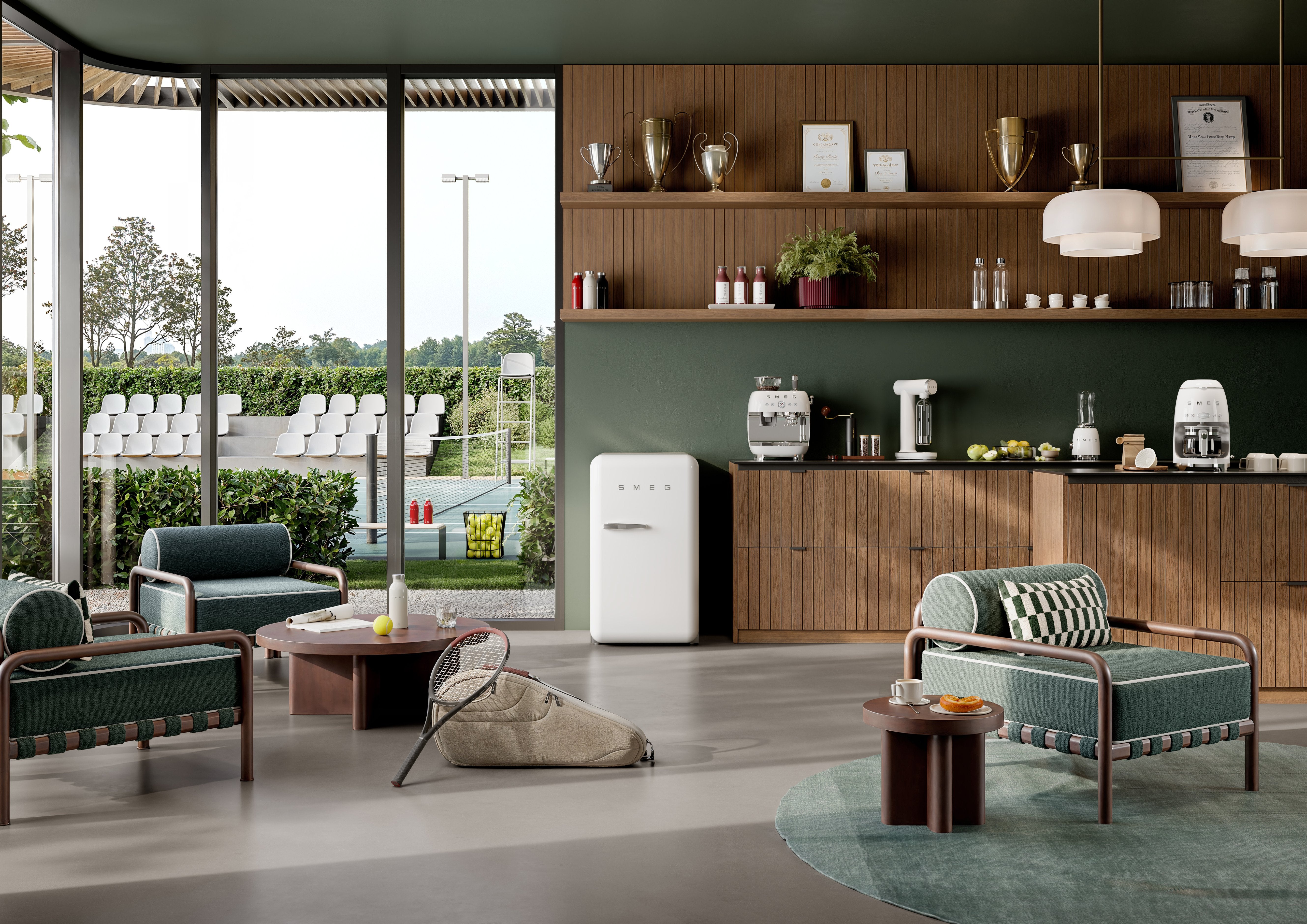 EAN 8017709280550 - Smeg DCF02WHEU cafetera eléctrica Totalmente automática Cafetera de filtro 1,4 L imagen 12