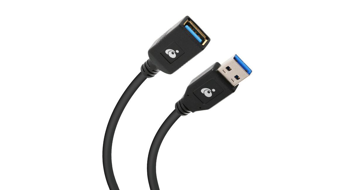 EAN 881317516022 - iogear G2LU3AMF cable USB USB 3.2 Gen 1 (3.1 Gen 1) 0,3 m USB A Negro imagen 2