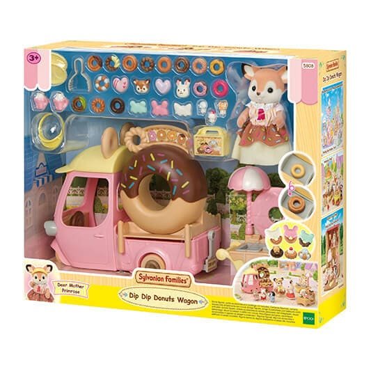 Epoch Sylvanian Families - Donut Carro Con Figur 5808
