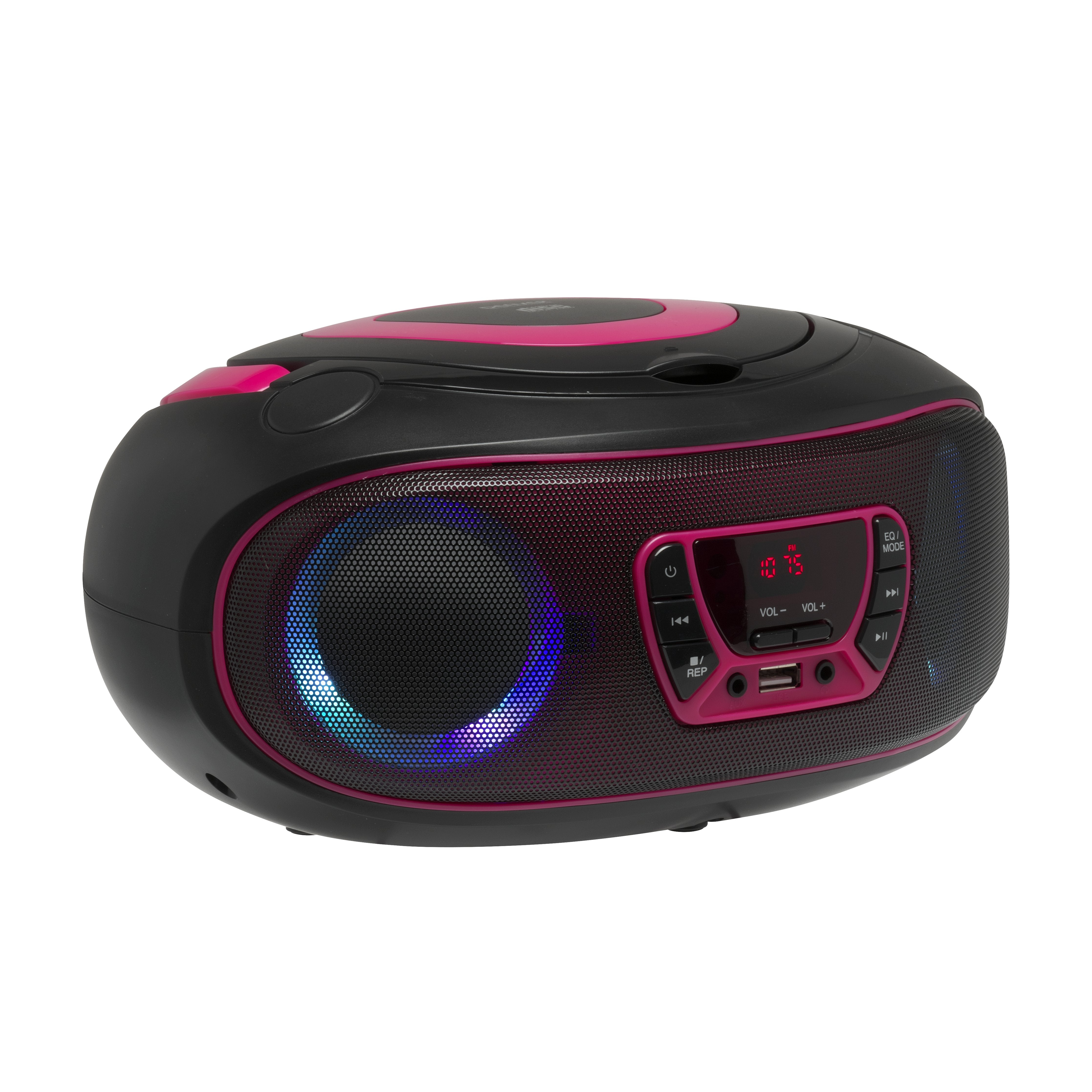 EAN 5706751040726 - Denver TCL-212BT PINK Negro, Rosa Reproductor de CD portátil imagen 4