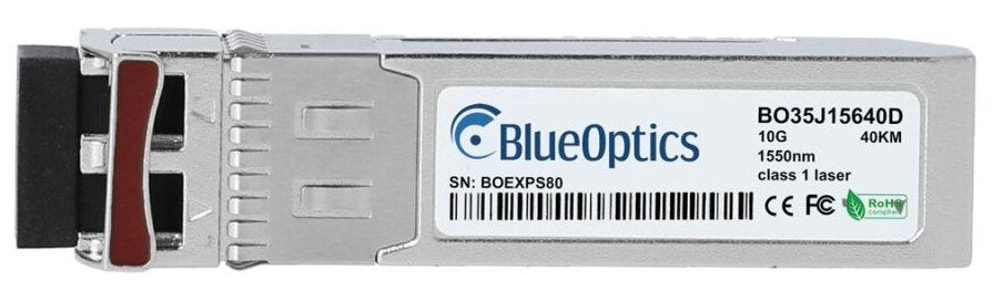 Blueoptics Allied Telesis At-Sp10er40a/I Blueoptics Bo35j15640d Sfp+ Transceiver, 10gbase-Er, Singlemode Fiber, 1550nm, 40km
