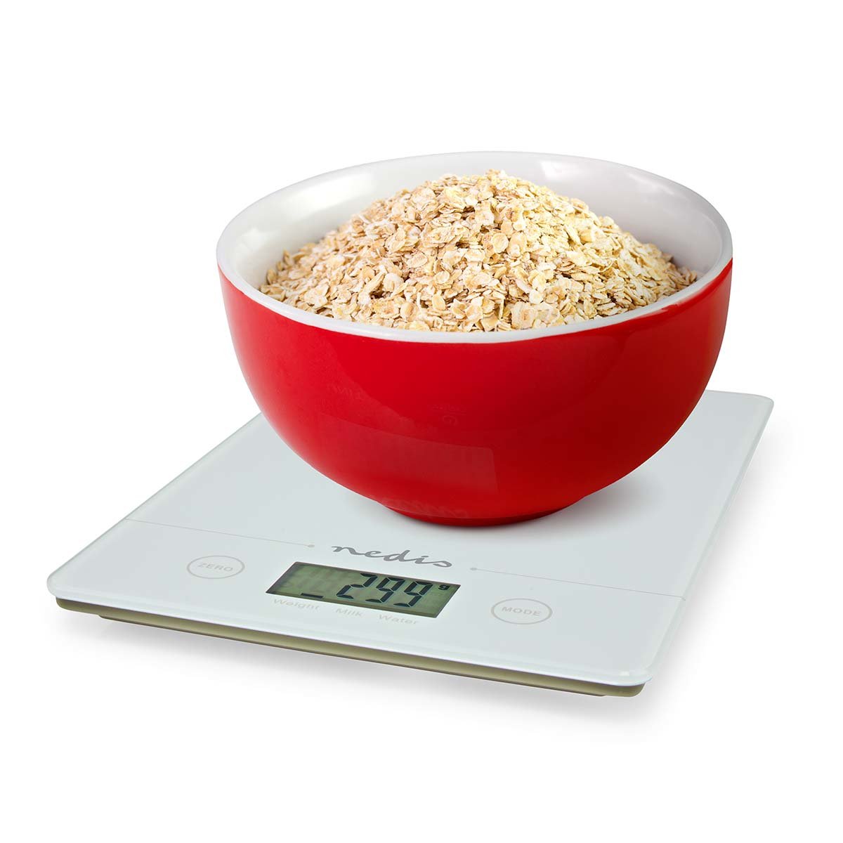 EAN 5412810408795 - Nedis KASC620WT báscula de cocina Blanco Encimera Rectángulo Báscula electrónica de cocina imagen 8