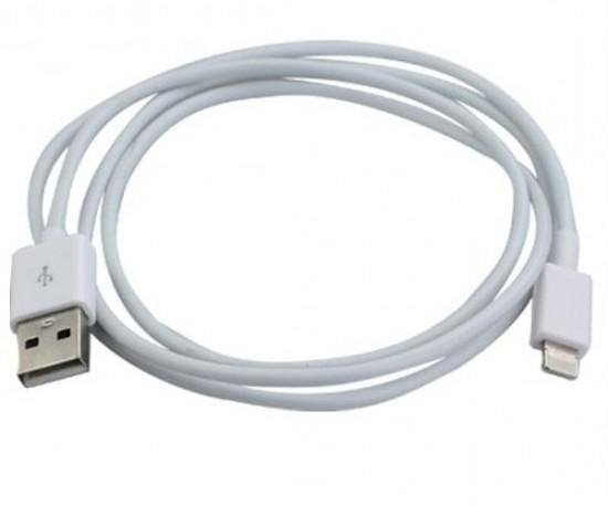 Techly Usb2.0. Cable Lightning, 1 M, Blanco, Blister