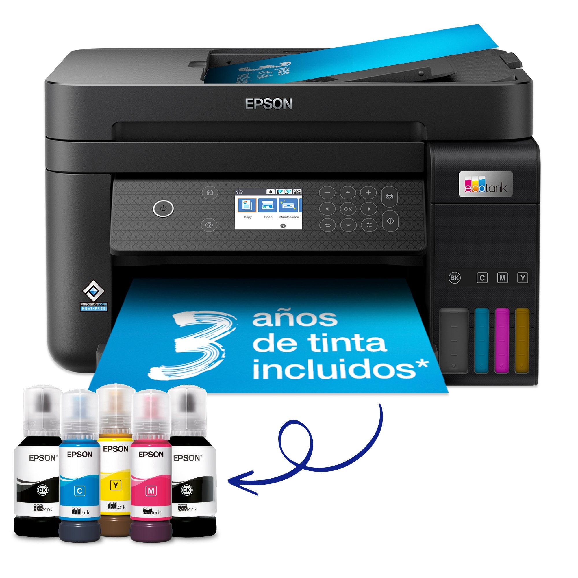 EAN 8715946683782 - Epson EcoTank ET-3850 Inyección de tinta 4800 x 1200 DPI 33 ppm Wifi imagen 24