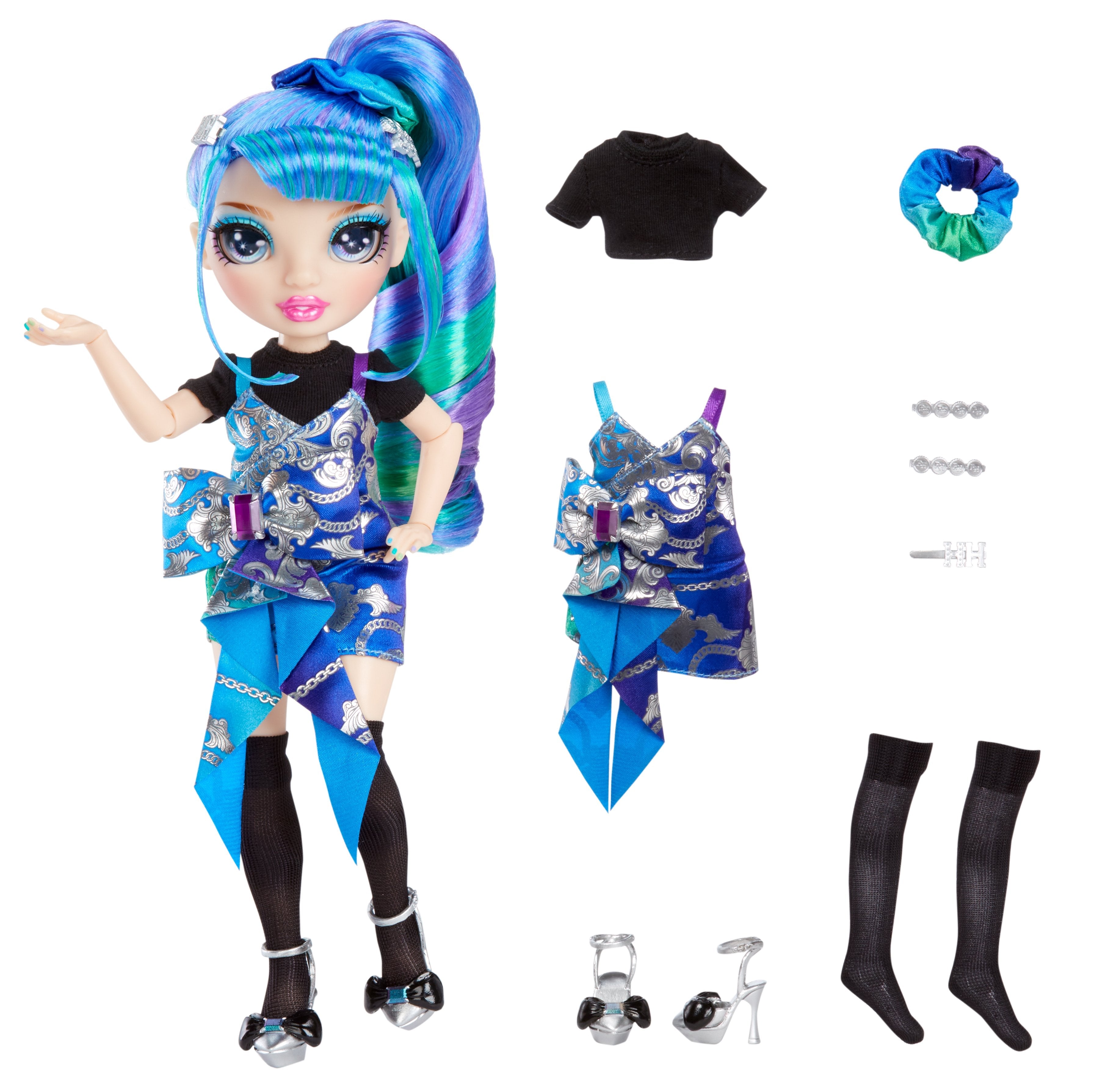 EAN 0035051590439 - Rainbow High Junior High Special Edition Doll- Holly De'Vious (Blue) imagen 1