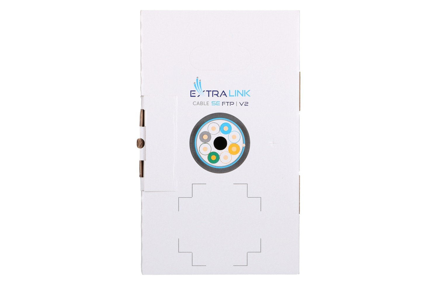 EAN 5902560368710 - Extralink CAT5E FTP (F/UTP) V2 OUTDOOR TWISTED PAIR 305M - Kabel - Netzwerk cable de red Negro F/UTP (FTP imagen 3