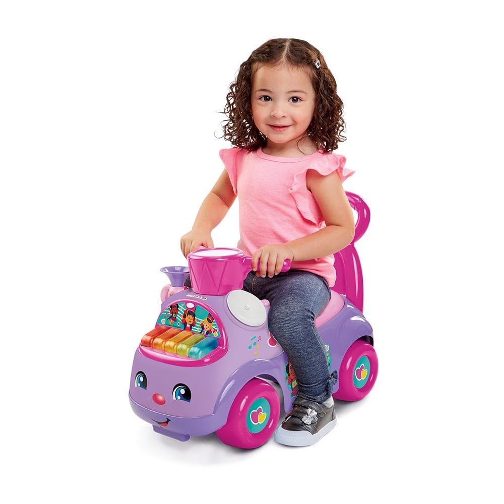 EAN 39897647999 - Fisher-Price Little People Music Parade Pink/Purple Ride-On Correpasillos con forma de coche imagen 3