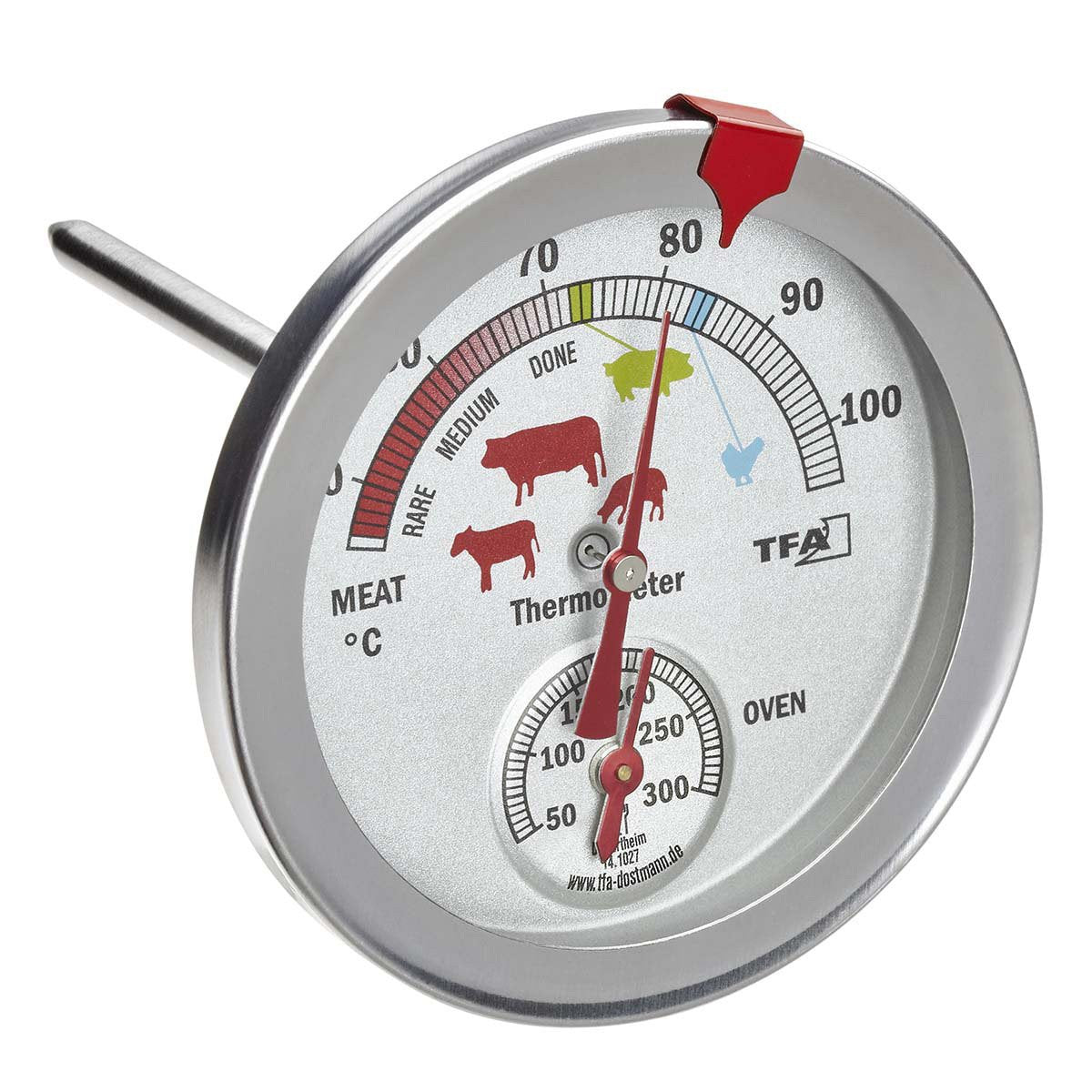 Tfa 14.1027 Analoges Braten- Ofenthermometer