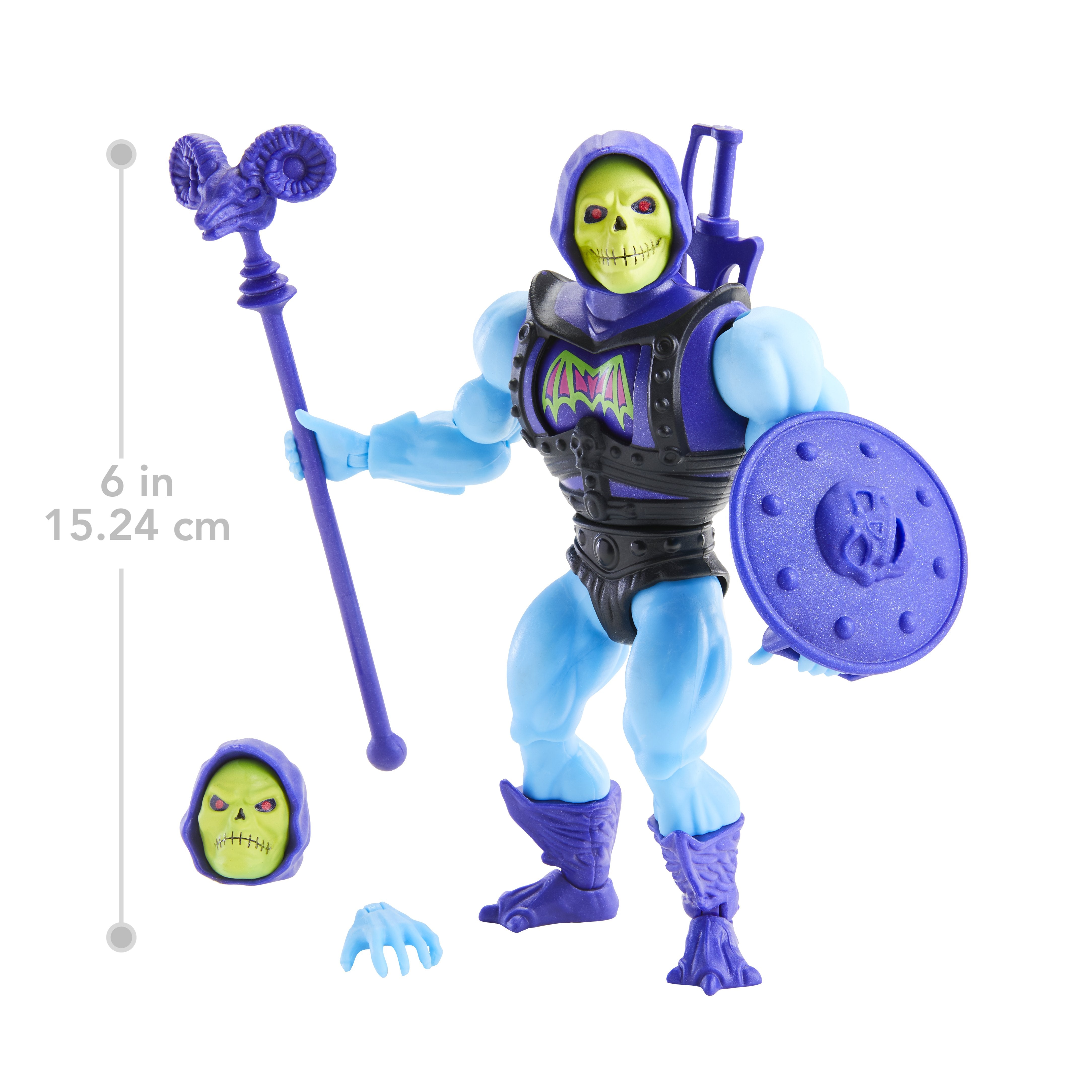 EAN 0887961929614 - Masters of the Universe Origins Battle Armor Skeletor imagen 6