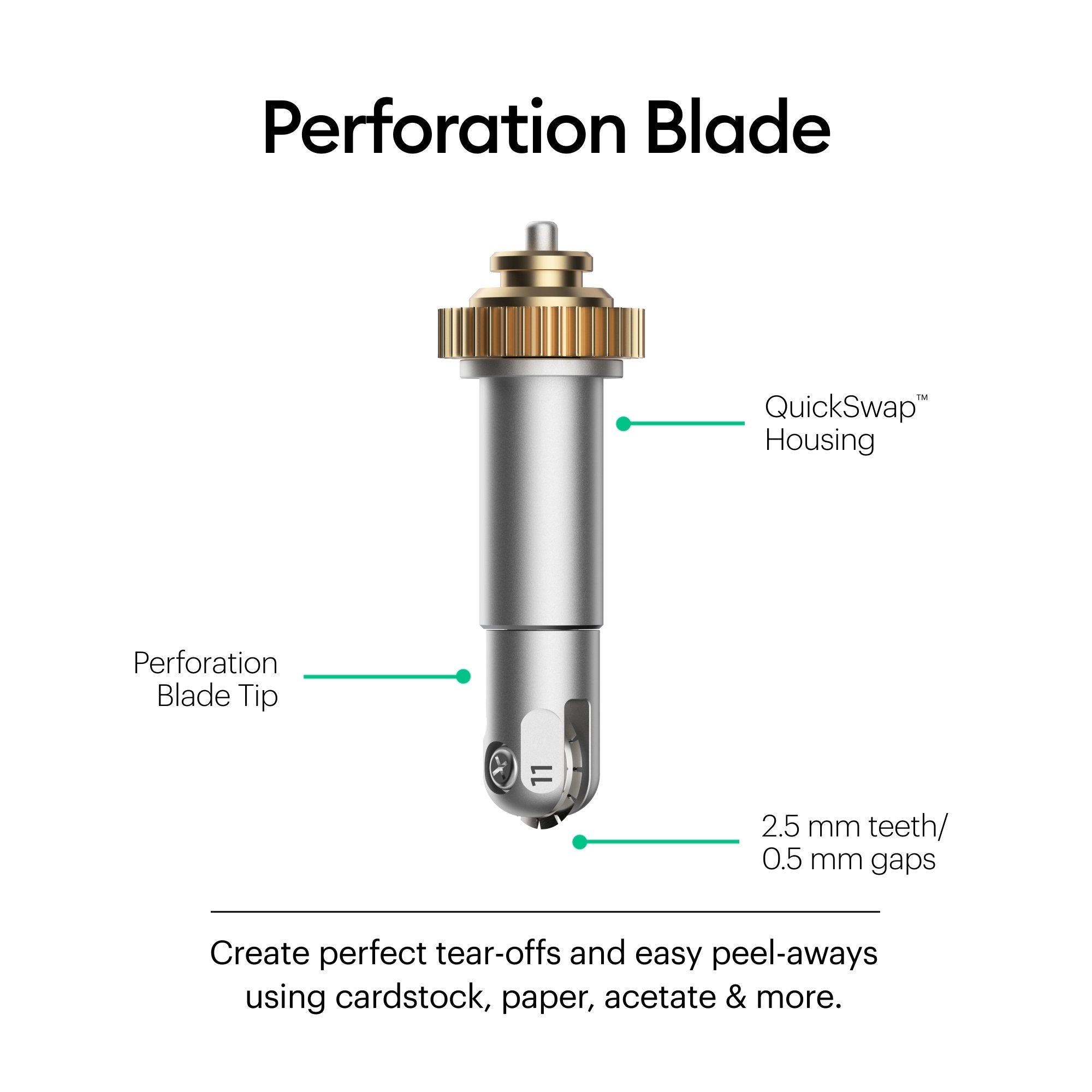 EAN 0093573633263 - Cricut Perforation Blade imagen 2