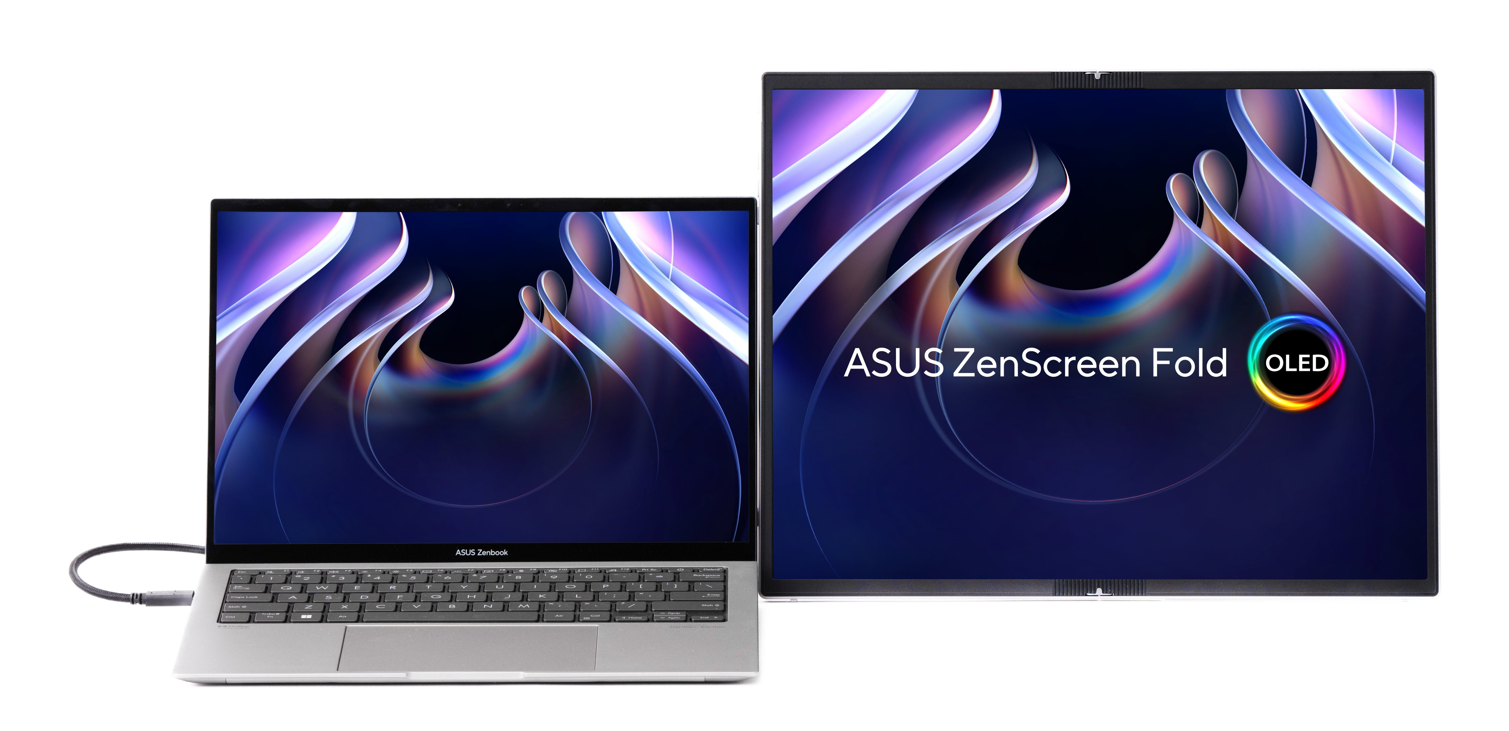 EAN 4711387447307 - ASUS ZenScreen Fold OLED MQ17QH pantalla para PC 43,9 cm (17.3") 2560 x 1920 Pixeles Quad HD Plata imagen 3
