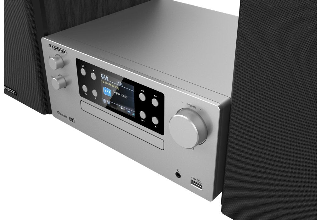 Kenwood M-925dab-S Micro Hifi-Symem Mit Dab+, Bluetooth, Usb Und Cd Plata