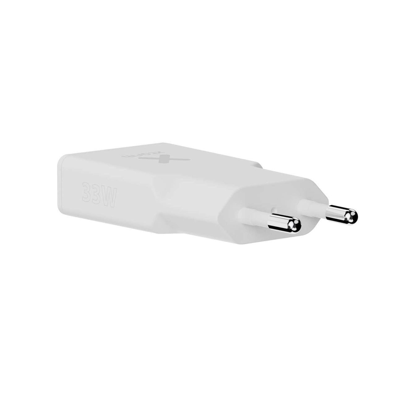Cargador Usb De Viaje/Pared 33w Go2 Slimline Type-C/Usb Blanco Xtorm Salida Usb-C Pd/ 33 W Salida Usb-A Quick Charge 3.0 / 18 W.