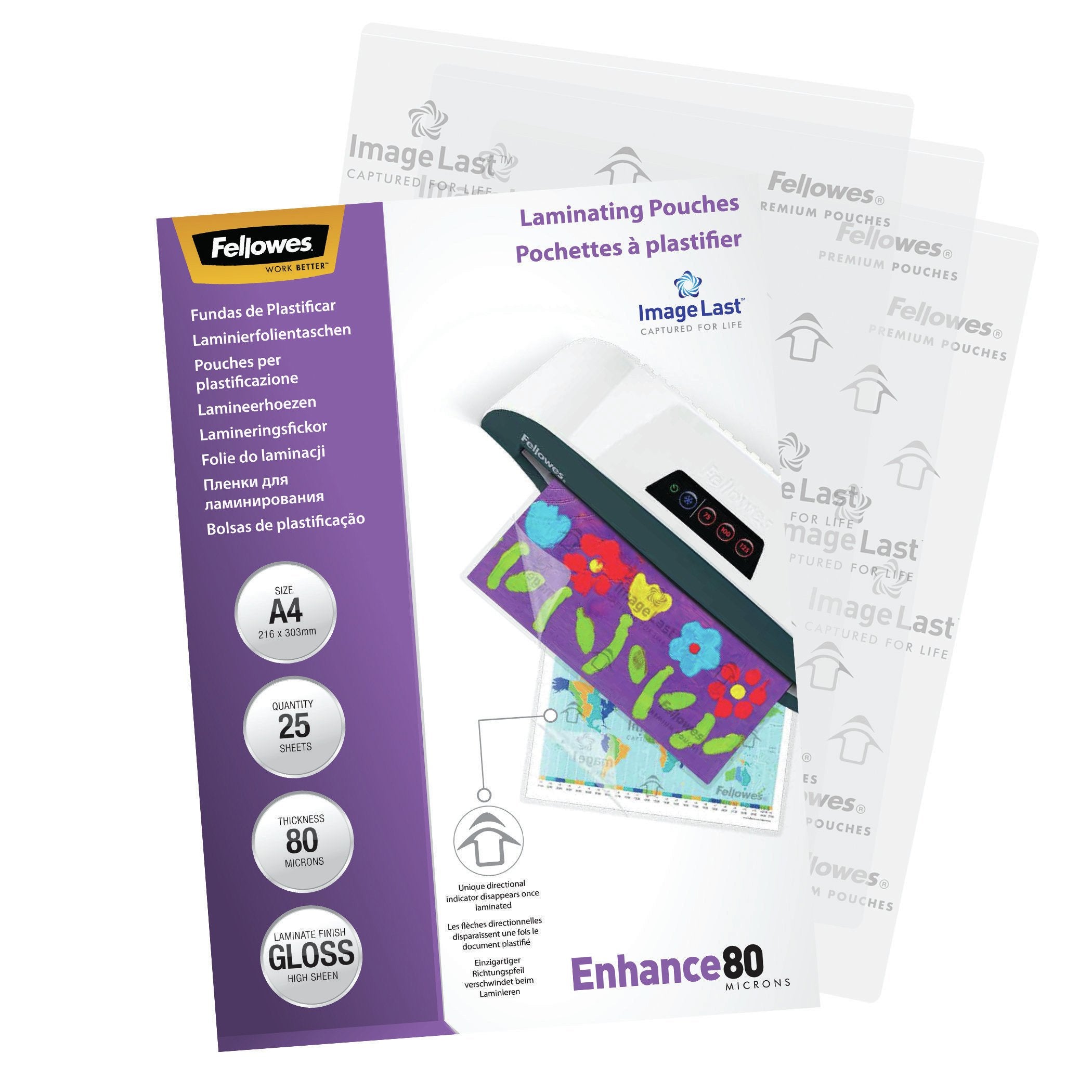 EAN 0077511539626 - Fellowes 5396205 plastificador 25 pieza(s) imagen 3