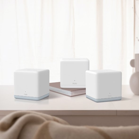 Tp-Link Mercusys Halo H1200g(3-Pack) Ac1200 Mesh-System Wi-Fi